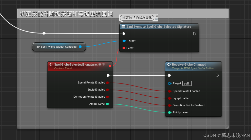 87. UE5 RPG 实现技能面板技能的升级降级功能_java_20