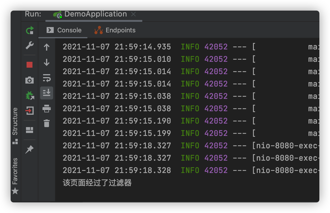 Filters and monitors in SpringBoot - Programmer Sought