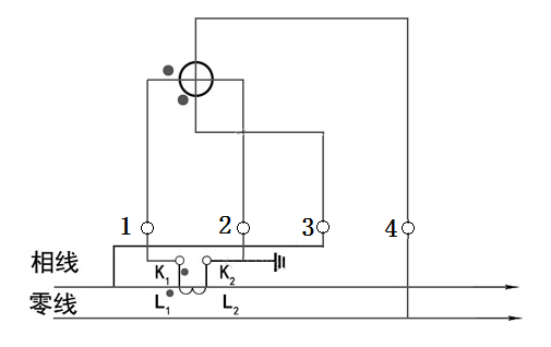 四線接近開關接線圖三相四線制電度表不接零線會怎樣