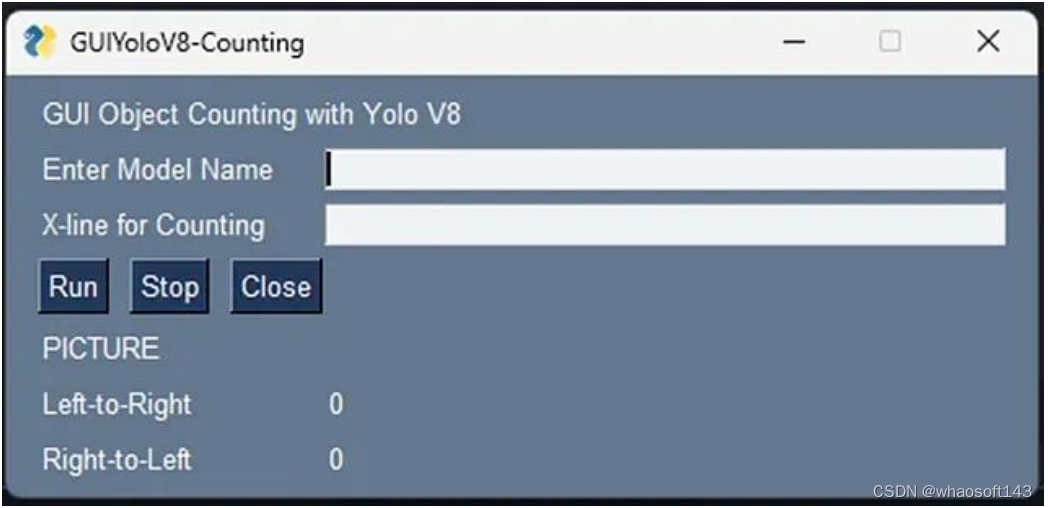 YOLO8~目标计数GUI_Text_06