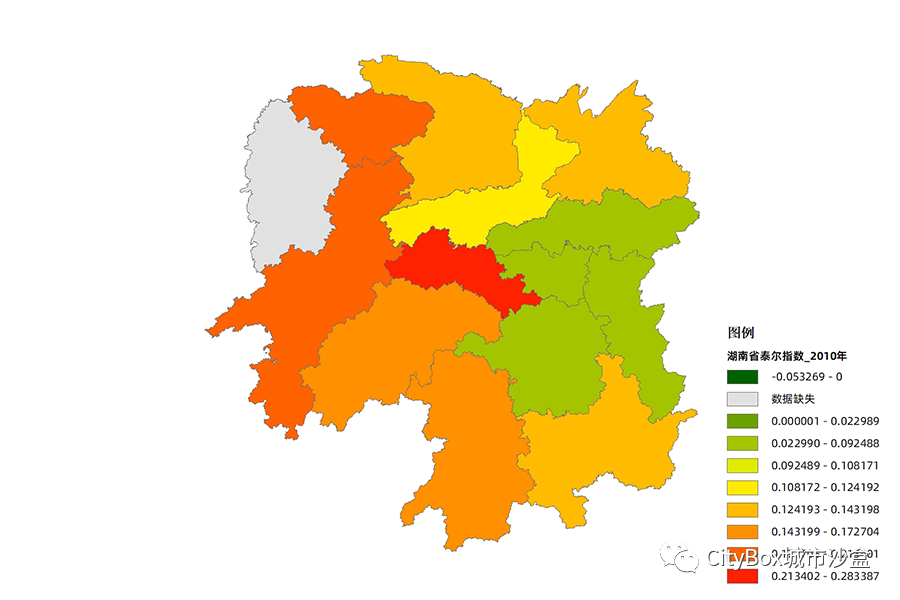 部分地级市收入泰尔指数<span style='color:red;'>数据</span>，shp/excel<span style='color:red;'>格式</span>，<span style='color:red;'>附</span><span style='color:red;'>数据</span><span style='color:red;'>可</span><span style='color:red;'>视</span><span style='color:red;'>化</span>图及计算公式