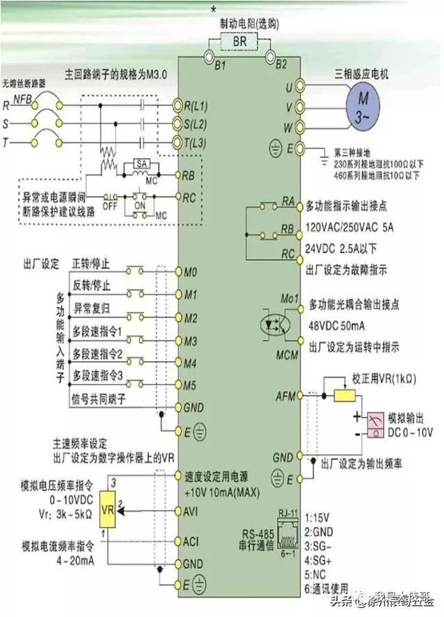 g120xa正反转参数怎么用两个中间继电器控制变频器实现对三相电机的正