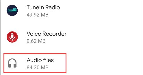 choose files to delete general files