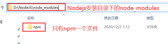 查看node_modules文件夹