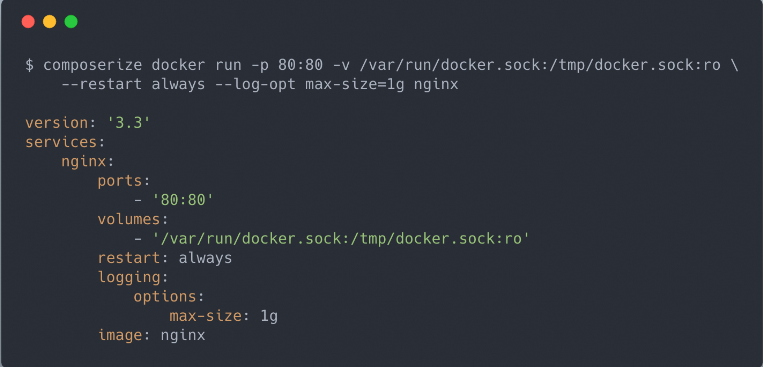 Composerize神器：自动化转换Docker运行命令至Compose配置，简化容器部署流程