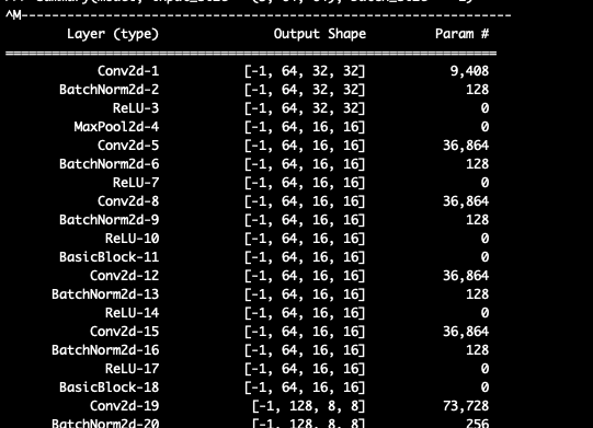 TorchSummary