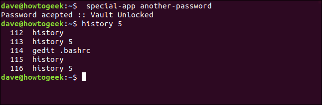 A " special-app another-password" command in a terminal window.