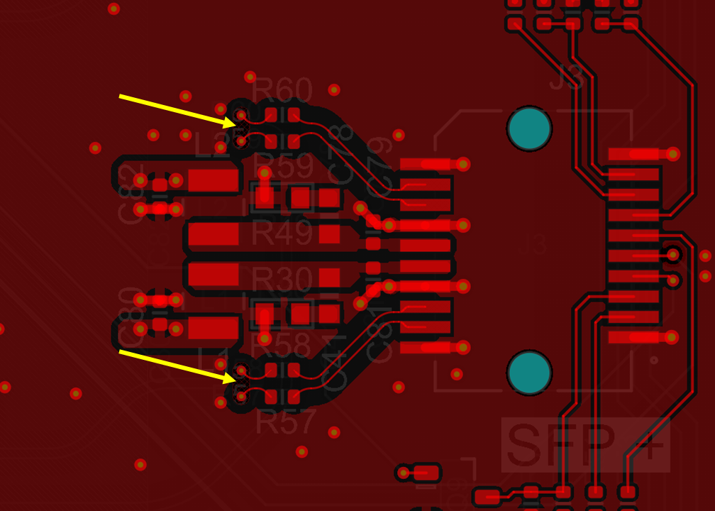 SFP 连接器 PCB