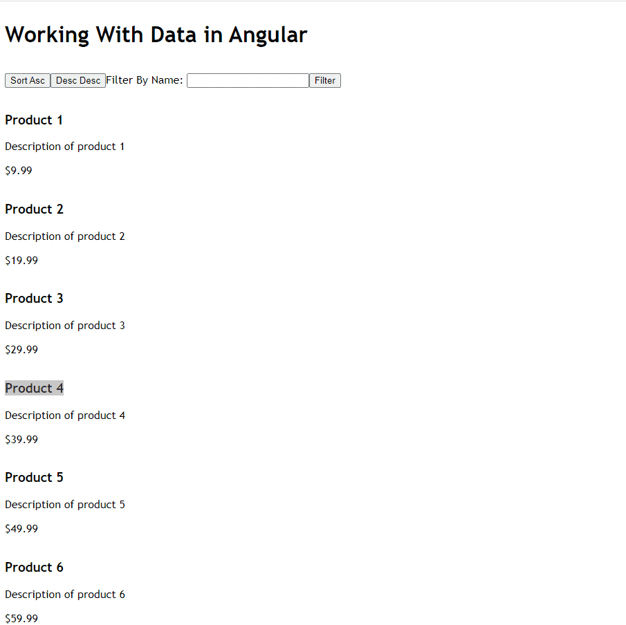 如何创建一个数据交互的Angular应用程序