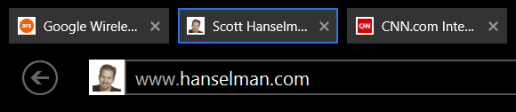 IE11全屏现在可以显示打开的选项卡 IE11 Fullscreen can show open tabs now