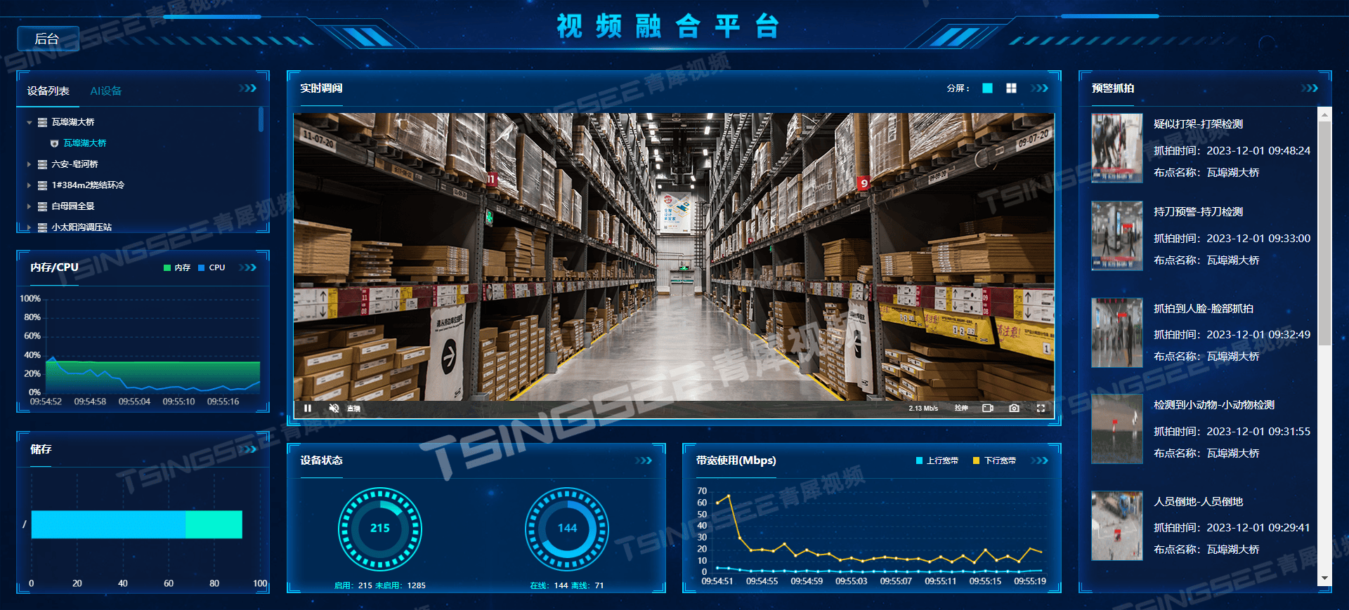 从传统到智能：视频汇聚EasyCVR+AI视频监控如何助力仓储的智能化转型