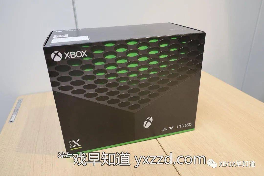继上周xbox series x零售包装盒及偷跑开箱视频公布,xbox series x的
