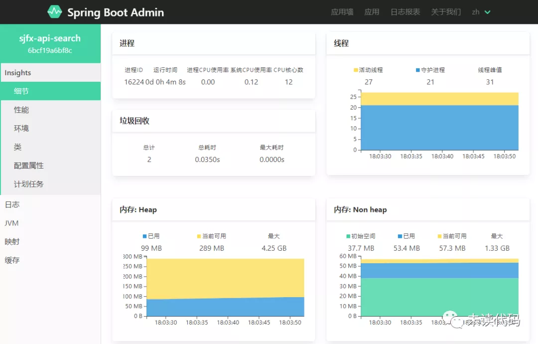 使用 SpringBoot Admin 监控你的 SpringBoot 程序