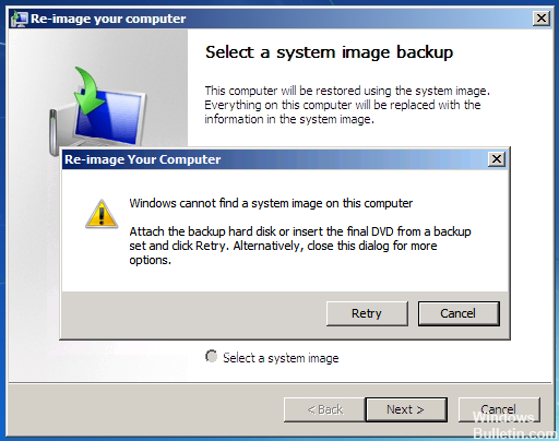 windows系统镜像修复计算机,如何修复：Windows无法在此计算机上查找系统映像