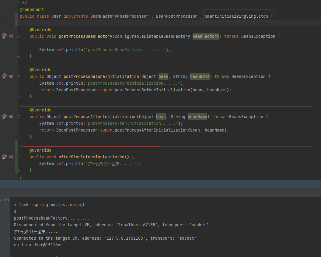 Spring源码解析之八finishBeanFactoryInitialization方法即初始化单例bean-CSDN博客