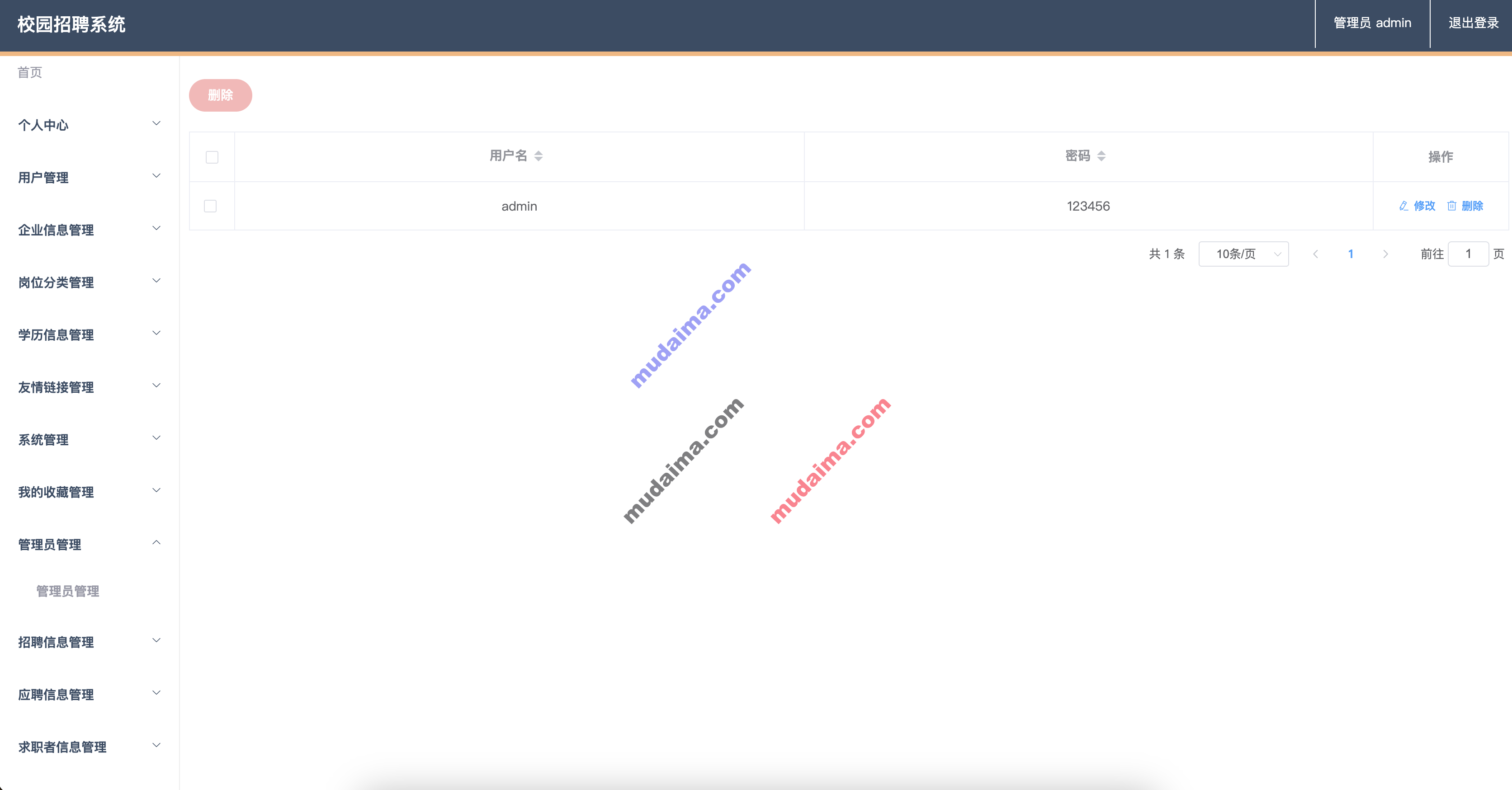 【S125】基于springboot+vue的校园招聘系统项目源码  java源码