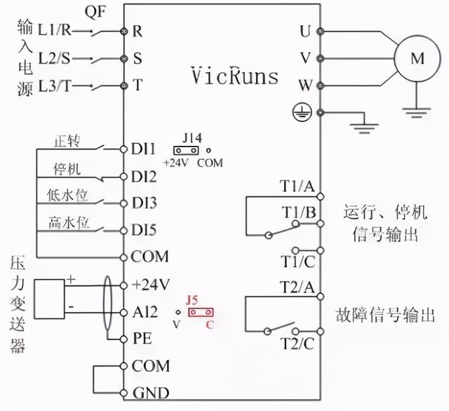 acs350变频器端子图图片