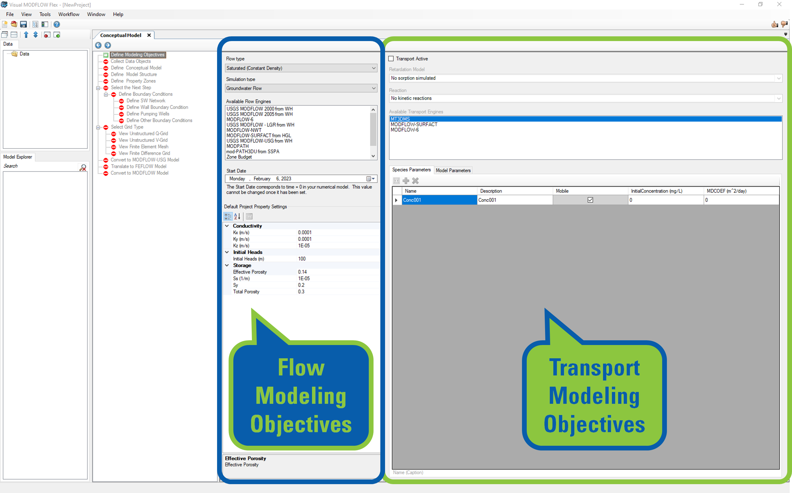 visual MODFLOW flex之Define Modeling Objectives-CSDN博客