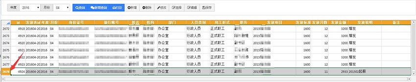 應用於各種工資津貼獎金的發放