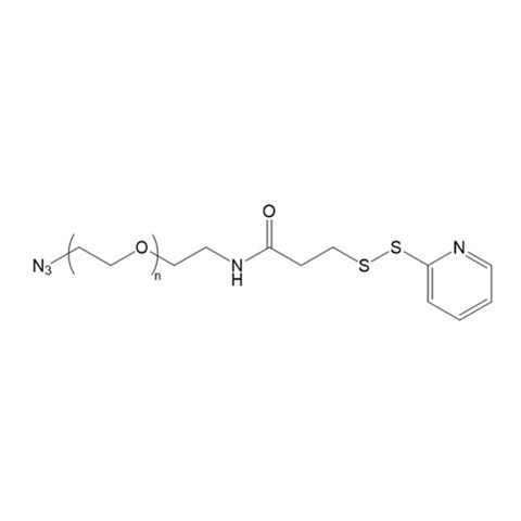 OPSS-PEG-N3叠氮聚乙二醇巯基吡啶, N3-PEG-OPSS，点击化学PEG试剂