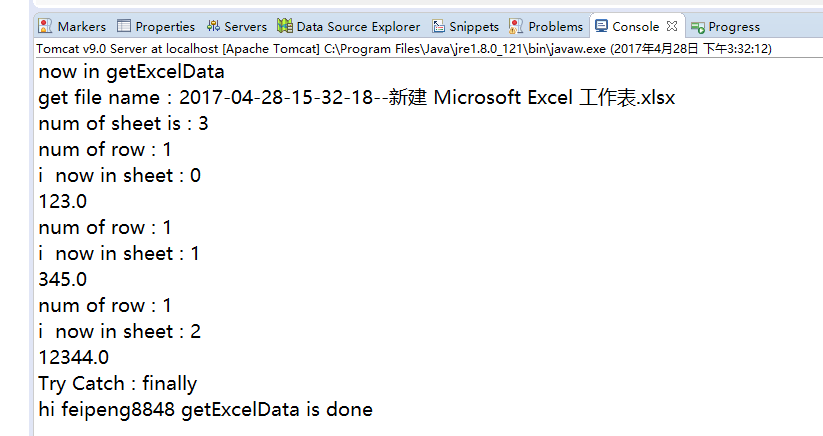 java web读取excel_JavaWeb使用POI操作Excel文件实例