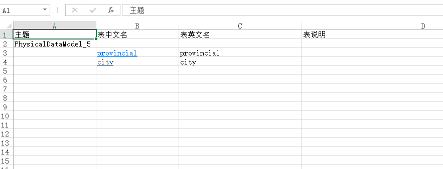 导出mysql excel数据字典_mysql导出 Excel数据字典(全)