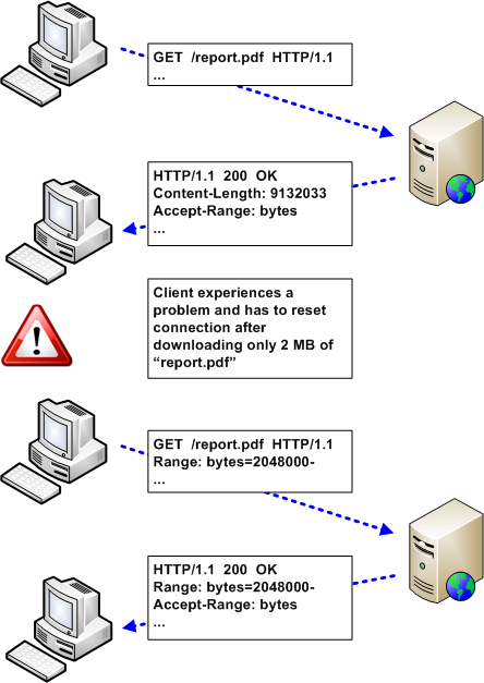 Golang HTTP Range Request