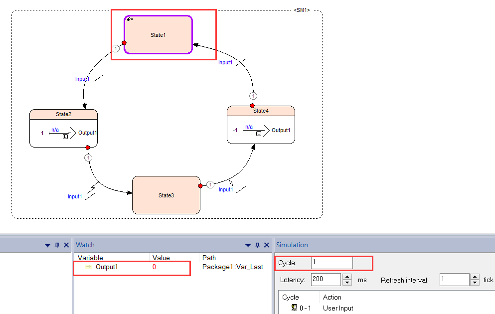 SCADE SUITE state machine variable implicit assignment - Programmer Sought