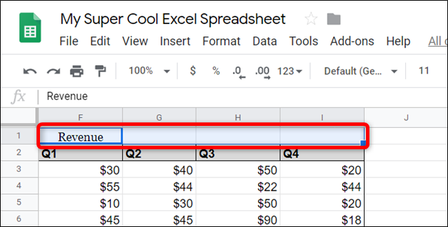 The previously merged cell will return to single cells after you unmerge it.