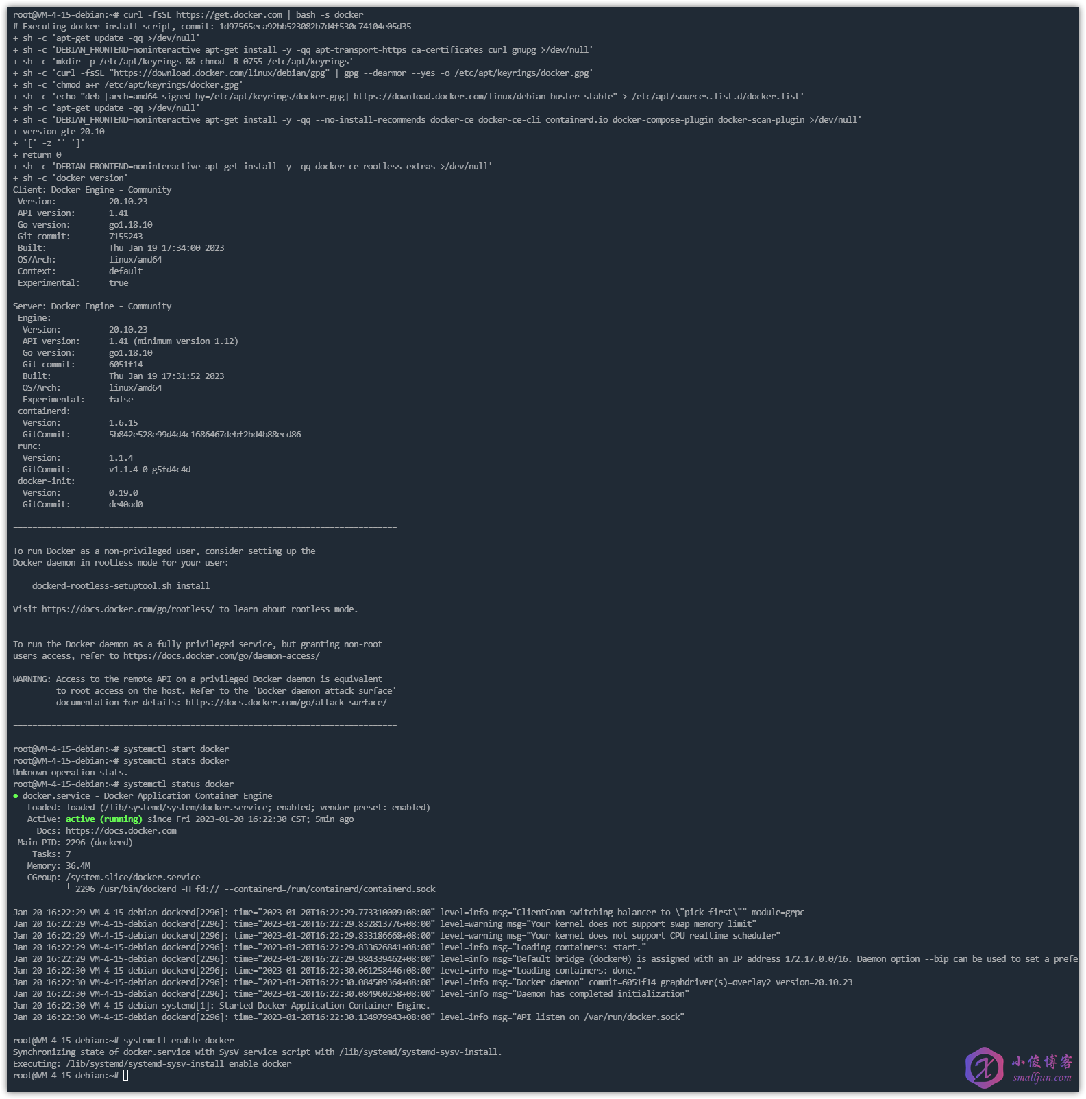 【实用的开源项目】部署changedetection.io - 启动 Docker.png
