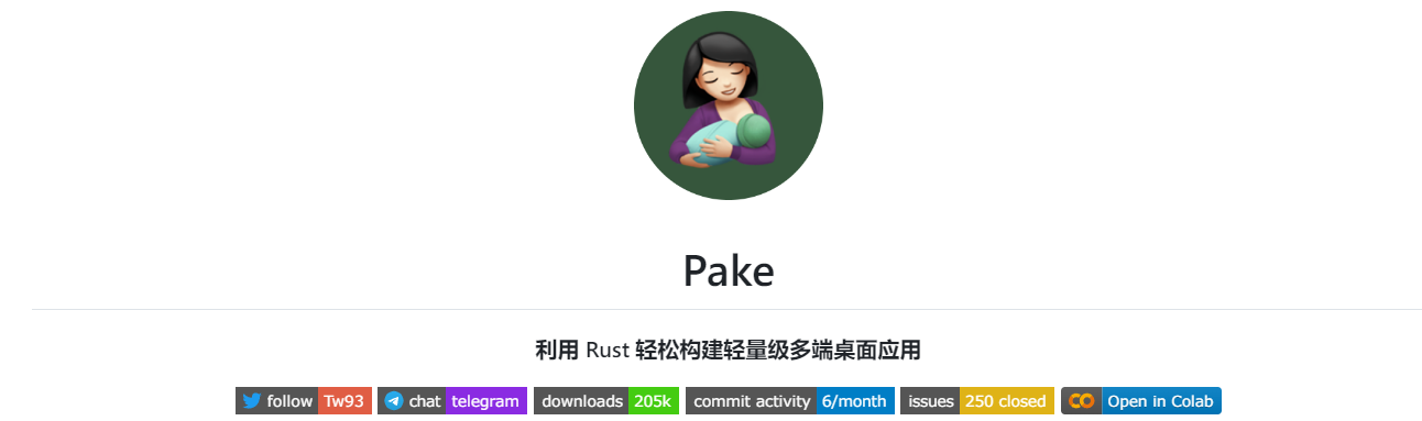 Pake一键打包，轻松构建桌面级应用！