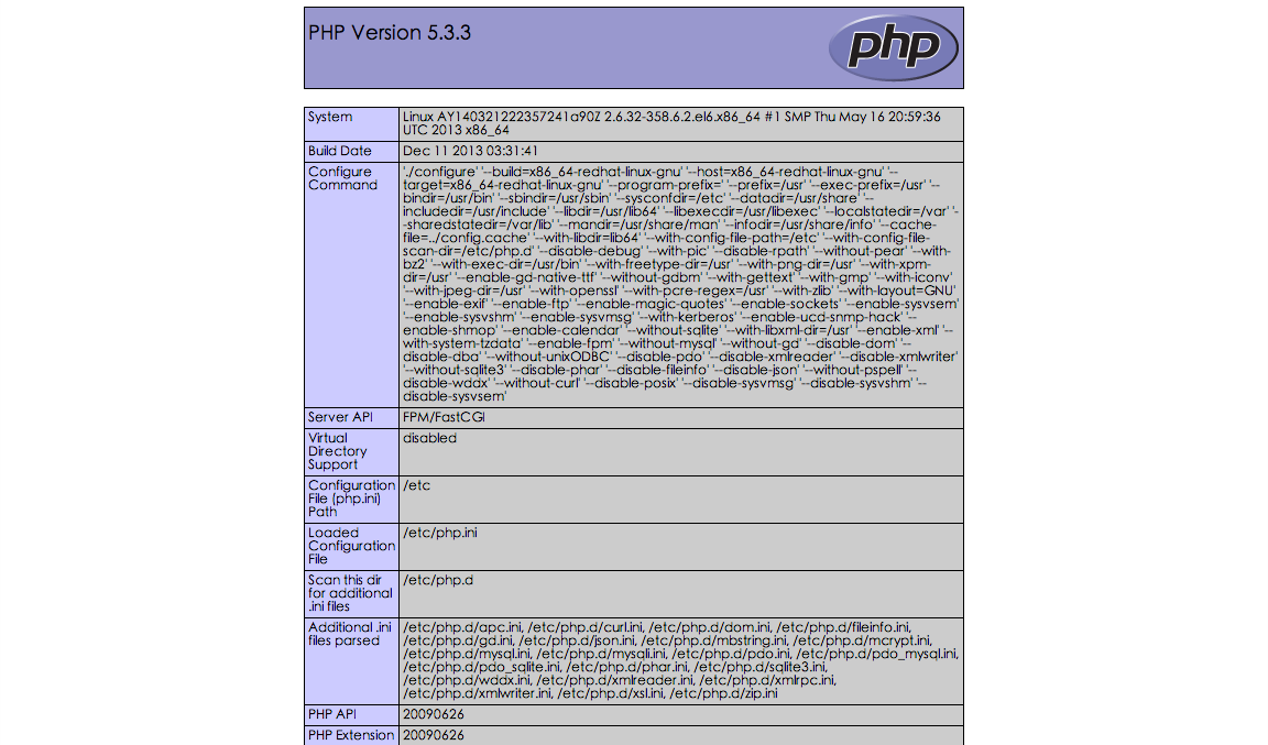 ecs php mysql集成环境_在阿里云 CentOS 服务器（ECS）上搭建 nginx + mysql + php-fpm 环境...