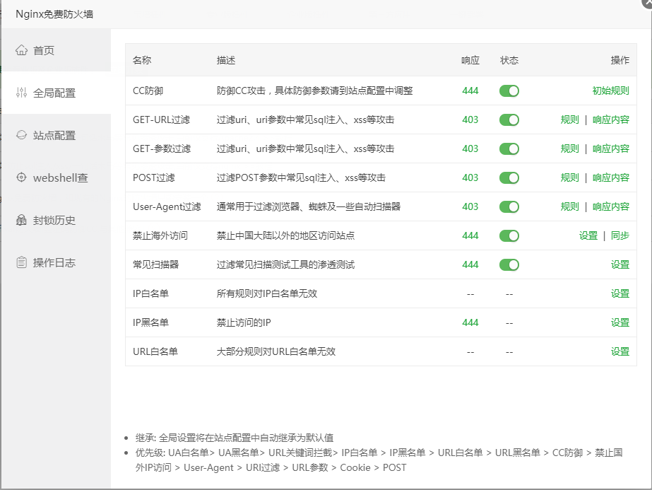 宝塔最新版添加cloudflare521和520错误