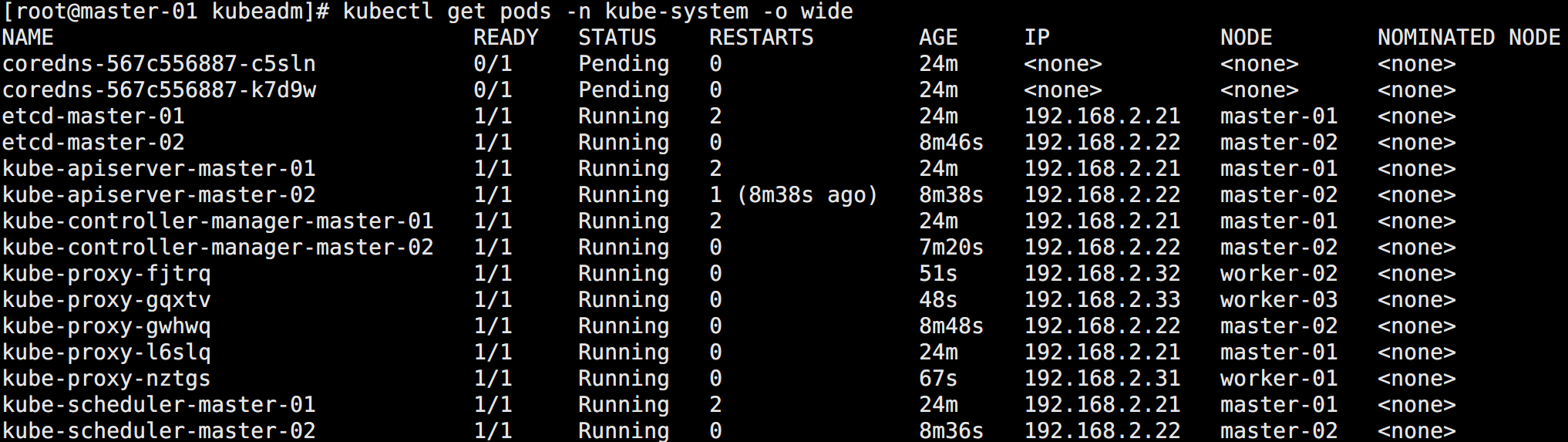 Kubernetes集群搭建 kubernetes集群安装_kubernetes_05