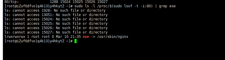 linux查看端口占用情况