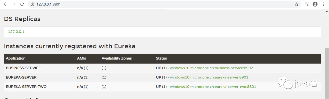 eureka server配置_springcloud项目搭建第三节：eureka集群