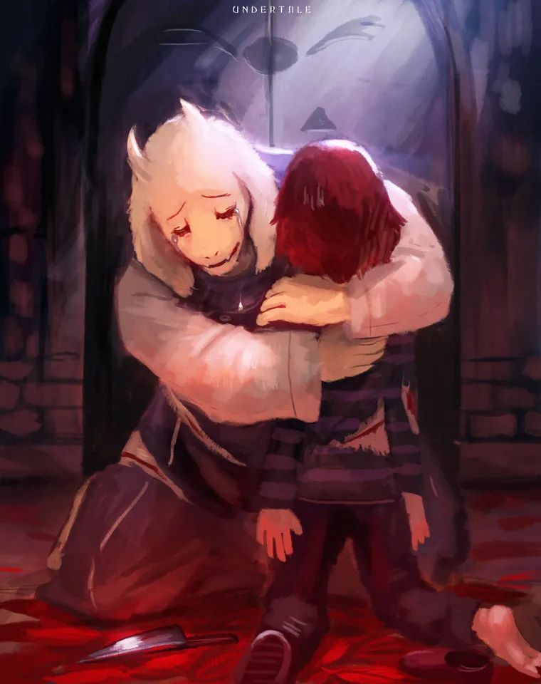 undertale人物undertale传说之下精美人物图包torielampfrisk篇
