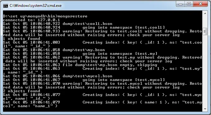 MongoDB 使用教程