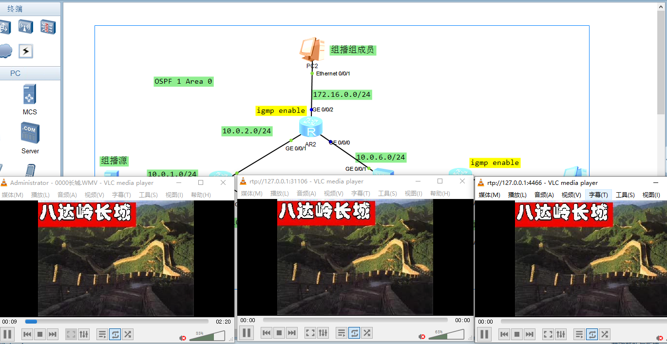 组播实现