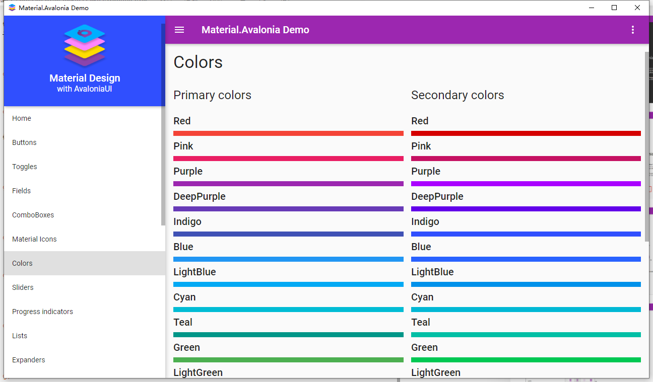 基于Material Design风格开源的Avalonia UI控件库_github_10