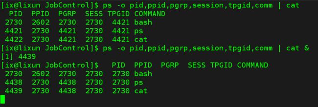 linux 进程组id 错乱,【Linux】终端，进程组，作业，会话及作业控制