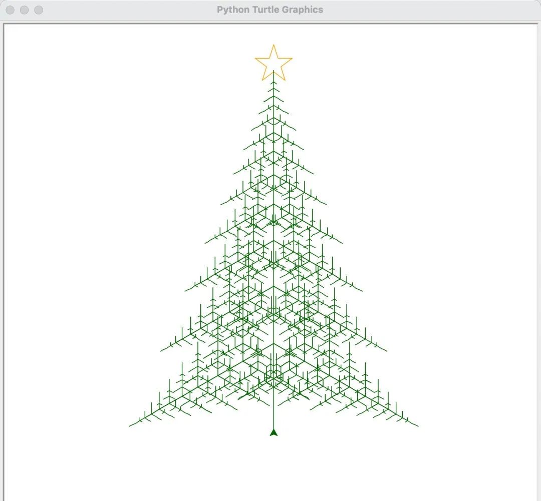 用 python 画圣诞树的 n 种玩法
