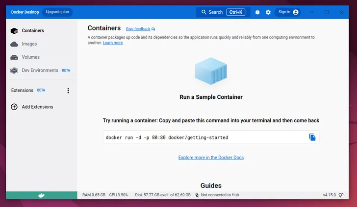 run-sample-container-docker-desktop-ubuntu