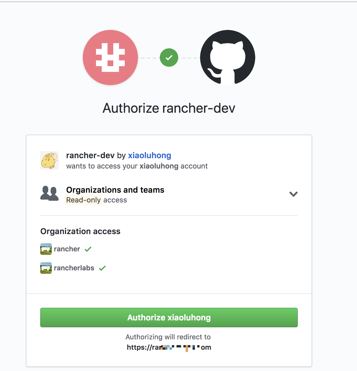 Rancher2 Github 认证