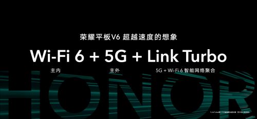 荣耀平板v6 鸿蒙,首款同时支持5G和Wi-Fi 6平板 荣耀平板V6发布