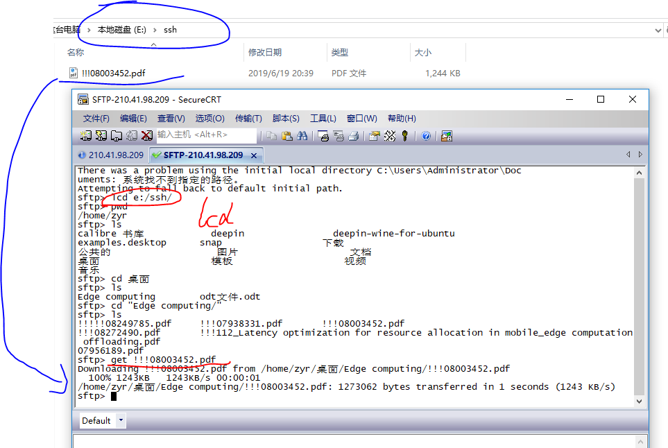 linux securefx 传输文件失败,解惑：如何使用SecureCRT上传和下载文件、SecureFX乱码问题...