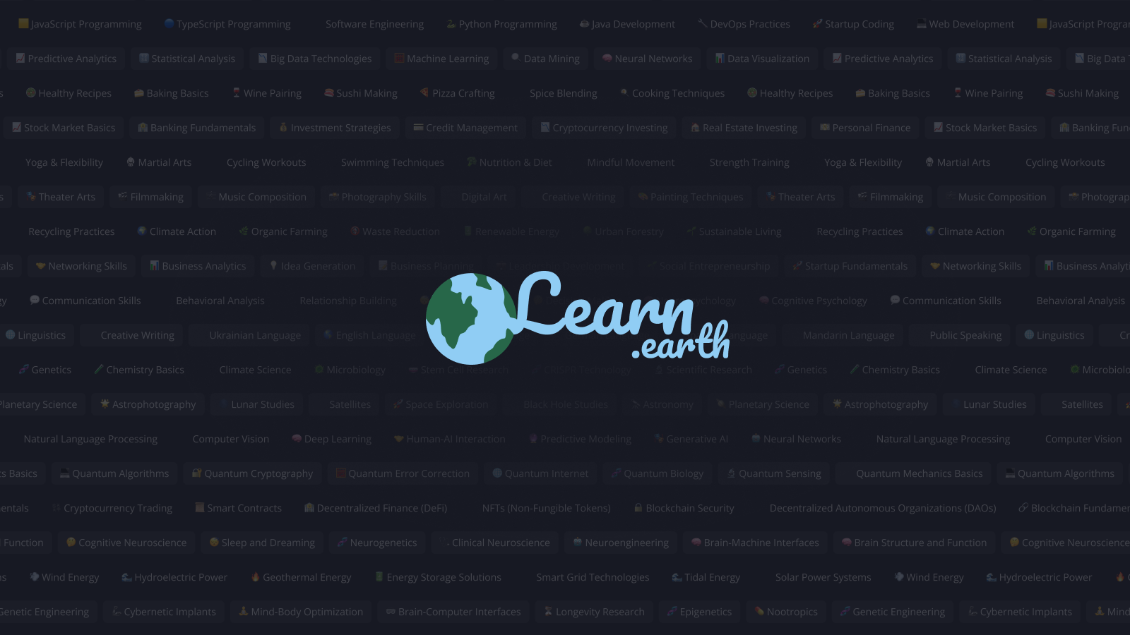 Learn Earth