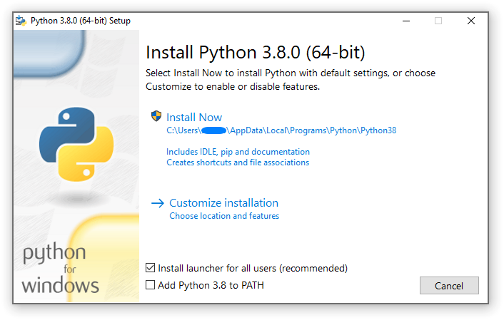 在Windows上使用 Python