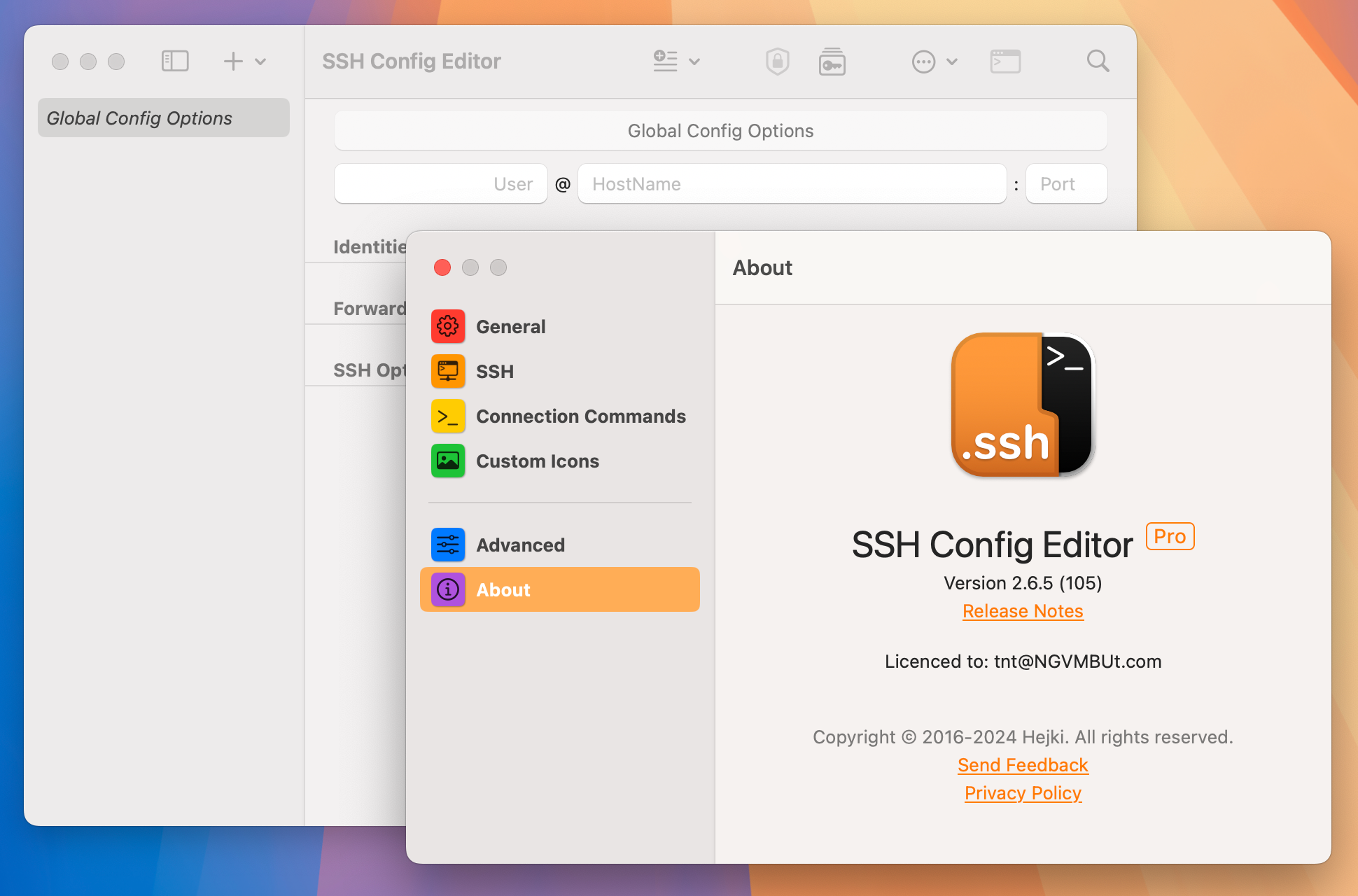 SSH Config Editor Pro for Mac v2.6.5 SSH配置文件管理器 激活版-1
