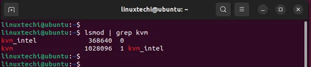 lsmod-kvm-módulo-ubuntu-linux